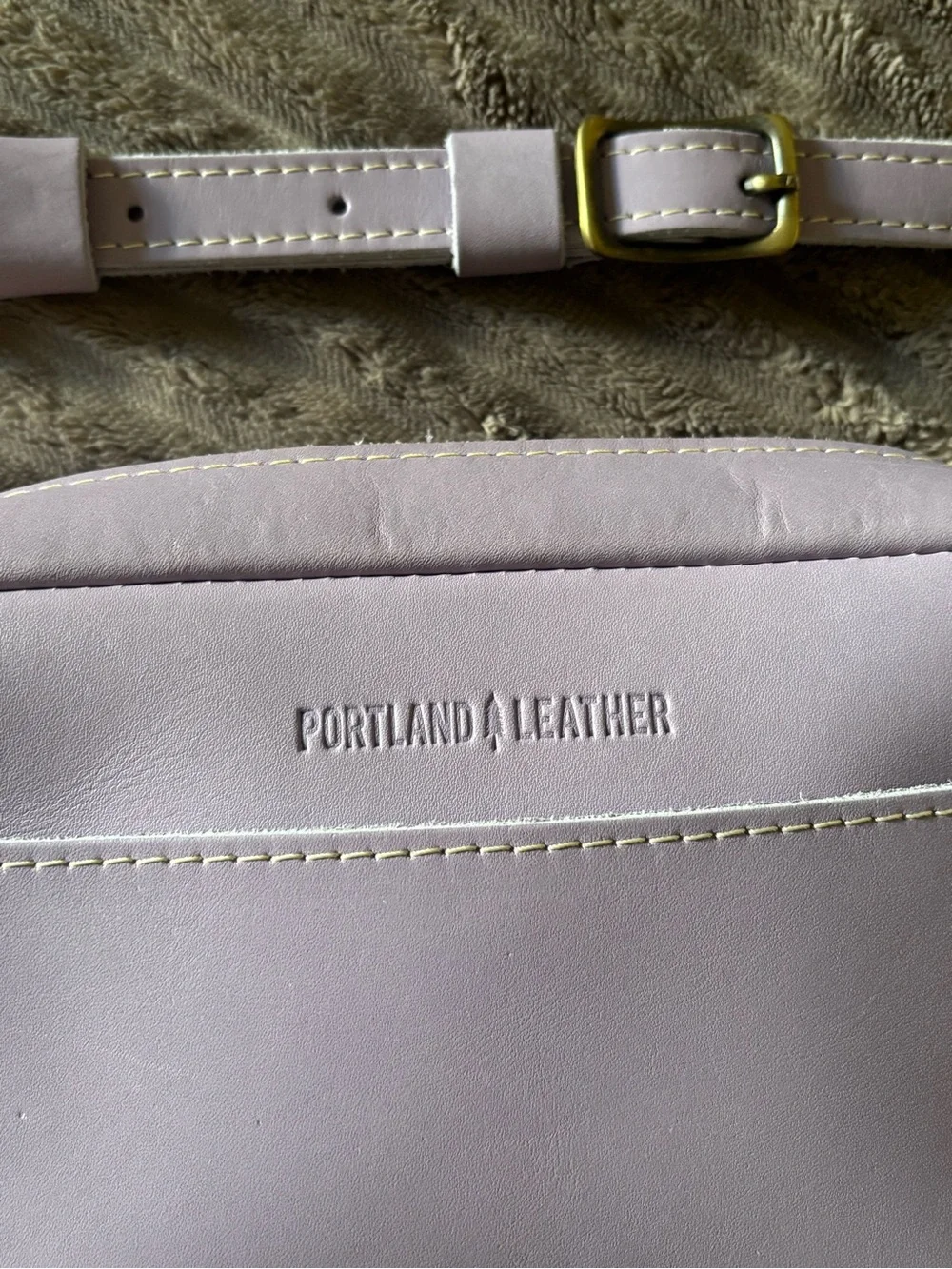 Portland Leather compact crossbody